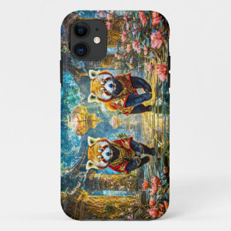 Red Pandas Jade Palace Design von Rich AMeN Gill Case-Mate iPhone Hülle
