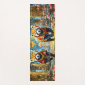 Red Pandas Jade Palace Design von Rich AMeN Gill Yogamatte (Vorderseite)