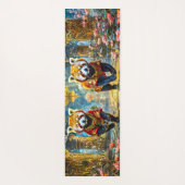 Red Pandas Jade Palace Design von Rich AMeN Gill Yogamatte (Rückseite)