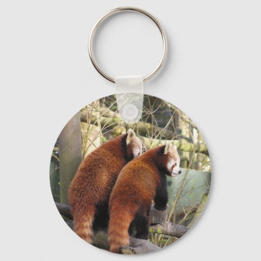 Red Pandas Schlüsselanhänger (Vorderseite)