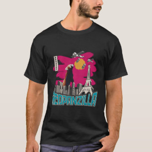 Red Pandazilla Red Panda Bear Red Panzilla Japan C T-Shirt