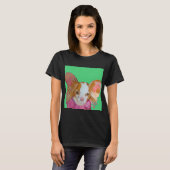 Red Papillon Green T-Shirt (Vorne ganz)