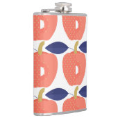 Red Paprika: Gewürze Inspiriert Nahtlos. Flachmann (Rechts)