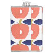 Red Paprika: Gewürze Inspiriert Nahtlos. Flachmann (Rückseite)