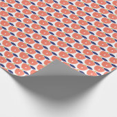 Red Paprika: Gewürze Inspiriert Nahtlos. Geschenkpapier (Ecke)
