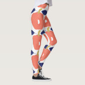 Red Paprika: Gewürze Inspiriert Nahtlos. Leggings (Rechts)