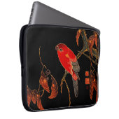 Red Parrot Fine Art Laptopschutzhülle (Vorne Rechts)