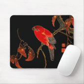 Red Parrot Fine Art Mousepad (Mit Mouse)