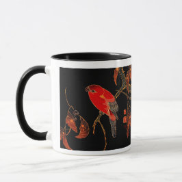 Red Parrot Fine Art Tasse