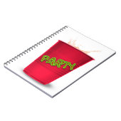 Red Party Cup Notizblock (Linke Seite)