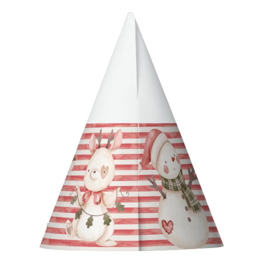 Red Party Hat Partyhütchen (Rückseite)