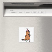 Red Party Pony Magnet (In Situ (Geschirrspüler))