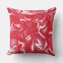 Red Passion Abstrakt Pillow Kissen
