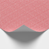 Red Pattern Hmong Wrapping Paper Geschenkpapier (Ecke)