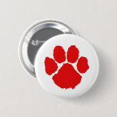 Red Paw Coffee Button (Vorne & Hinten)