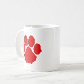 Red Paw Coffee Kaffeetasse (Vorderseite Links)