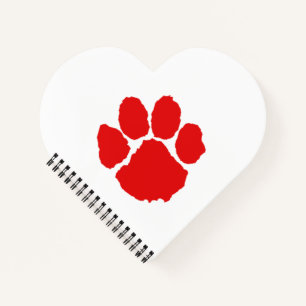 Red Paw Coffee Notizblock