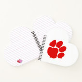 Red Paw Coffee Notizblock (Innenseite)