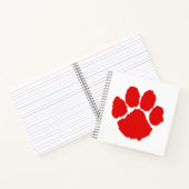 Red Paw Coffee Notizblock (Innenseite)