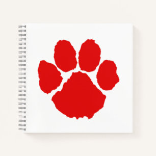 Red Paw Coffee Notizblock