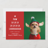 Red Paw La La La Pet Weihnachten (Vorderseite)