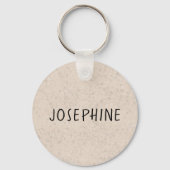 Red Pembroke Welsh Corgi Niedlich Dog Head Portrai Schlüsselanhänger (Rückseite)