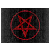 Red pentagram schneidebrett (Vorderseite)