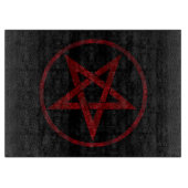 Red pentagram schneidebrett (Vorderseite)