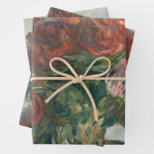 Red Peonies Blume Paul Gaugin Art Geschenkpapier Set (Beispiel)