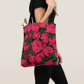 Red Peonies Tasche (Von Nahem)
