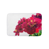 Red Peony Bath mat Badematte (Vorderseite)