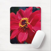 Red Peony Blume Mousepad (Mit Mouse)