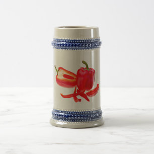 Red Pepper Bierglas