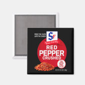 Red Pepper Crushed Halloween Sce Costume Group Mat Magnet (Vorderseite/Rückseite)