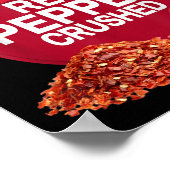 Red Pepper Crushed Sce Group Family Matching Hallo Poster (Ecke)