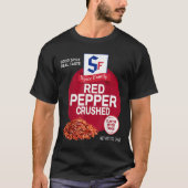 Red Pepper Crushed Sce Group Family Matching Hallo T-Shirt (Vorderseite)