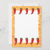 Red Pepper Diva Cartoon Einladung (Vorderseite)