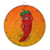 Red Pepper Diva Jigsaw Puzzle Dartscheibe (vorne)