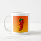 Red Pepper Diva Jigsaw Puzzle Kaffeetasse (Links)