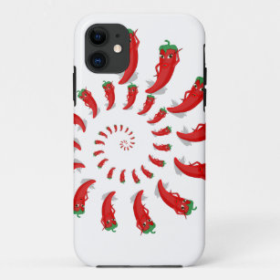 Red Pepper Diva Spiral Case-Mate iPhone Hülle