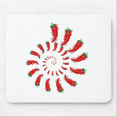 Red Pepper Diva Spiral Mousepad (Vorne)