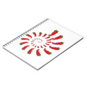 Red Pepper Diva Spiral Notizblock (Linke Seite)