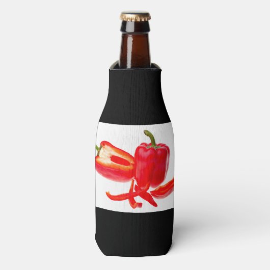 Red pepper flaschenkühler (Flaschenvorderseite)