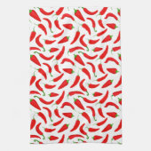 Red Pepper Fun Geschirrtuch (Vertikal)
