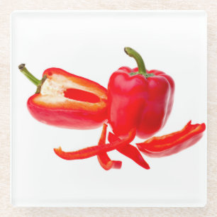 Red Pepper Glasuntersetzer