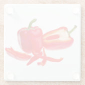 Red Pepper Glasuntersetzer (Rückseite)