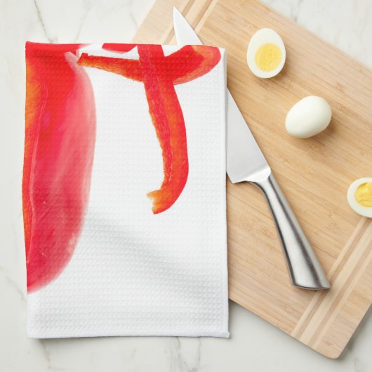 Red Pepper Handtuch (Viertel Falte)