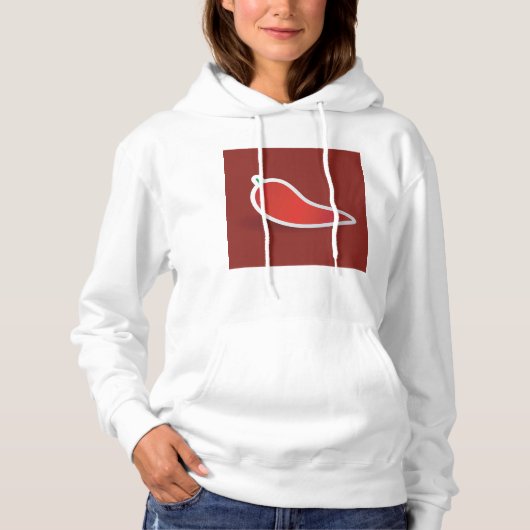 Red Pepper Hoodie (Vorderseite)