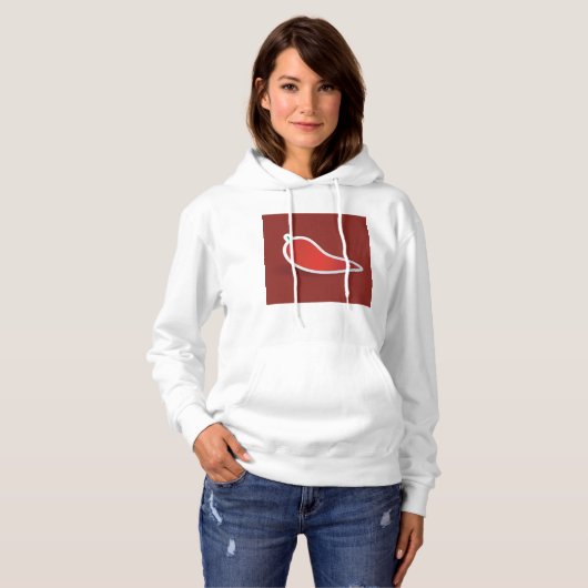 Red Pepper Hoodie (Vorne ganz)