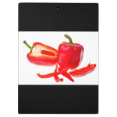 Red Pepper Klemmbrett (Rückseite)